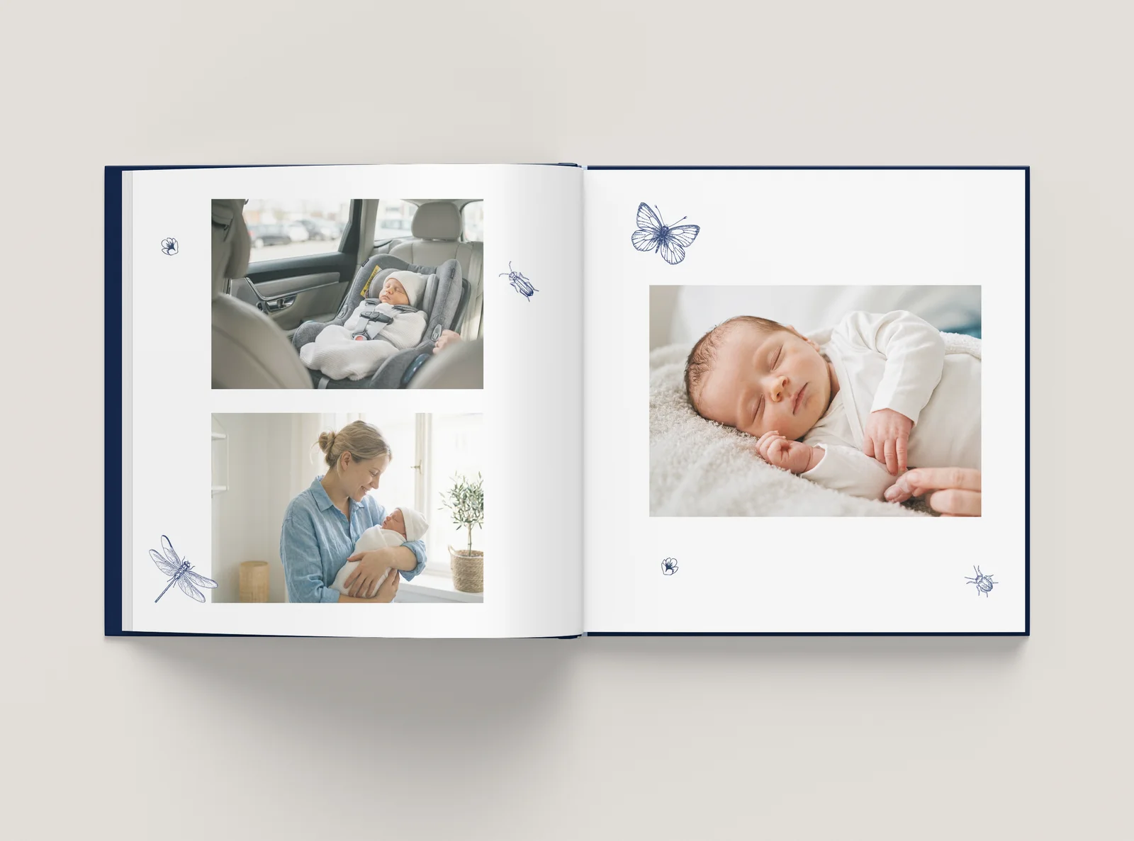 Inside spread