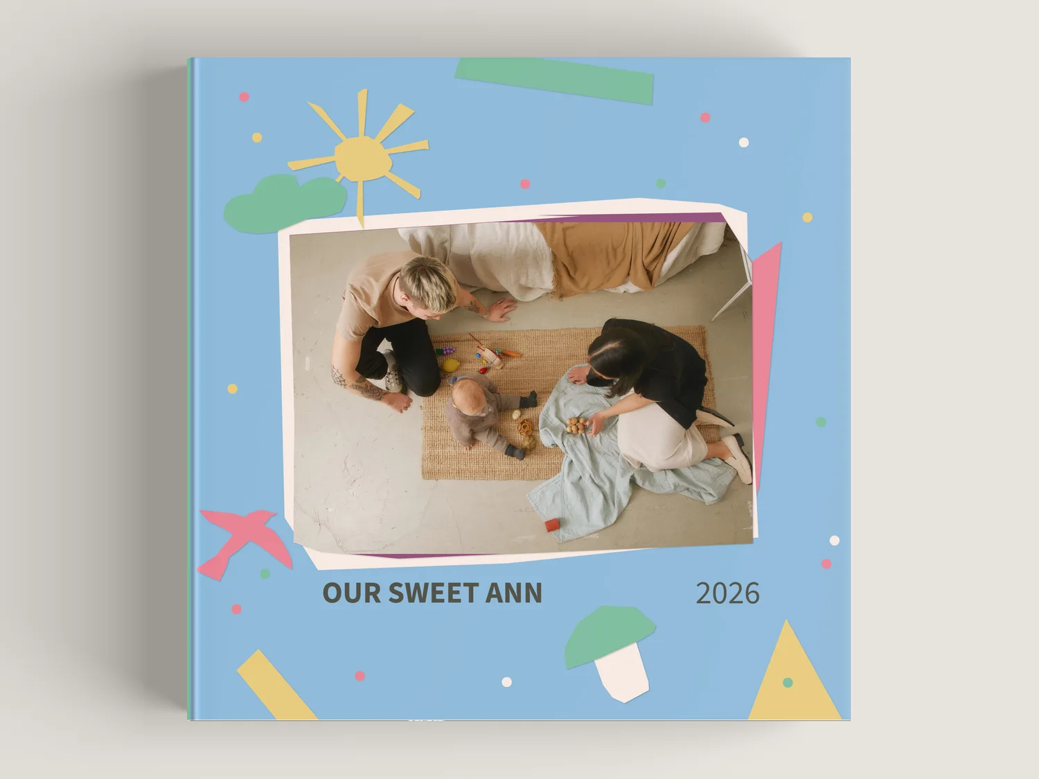 Papercut photo book — front cover
