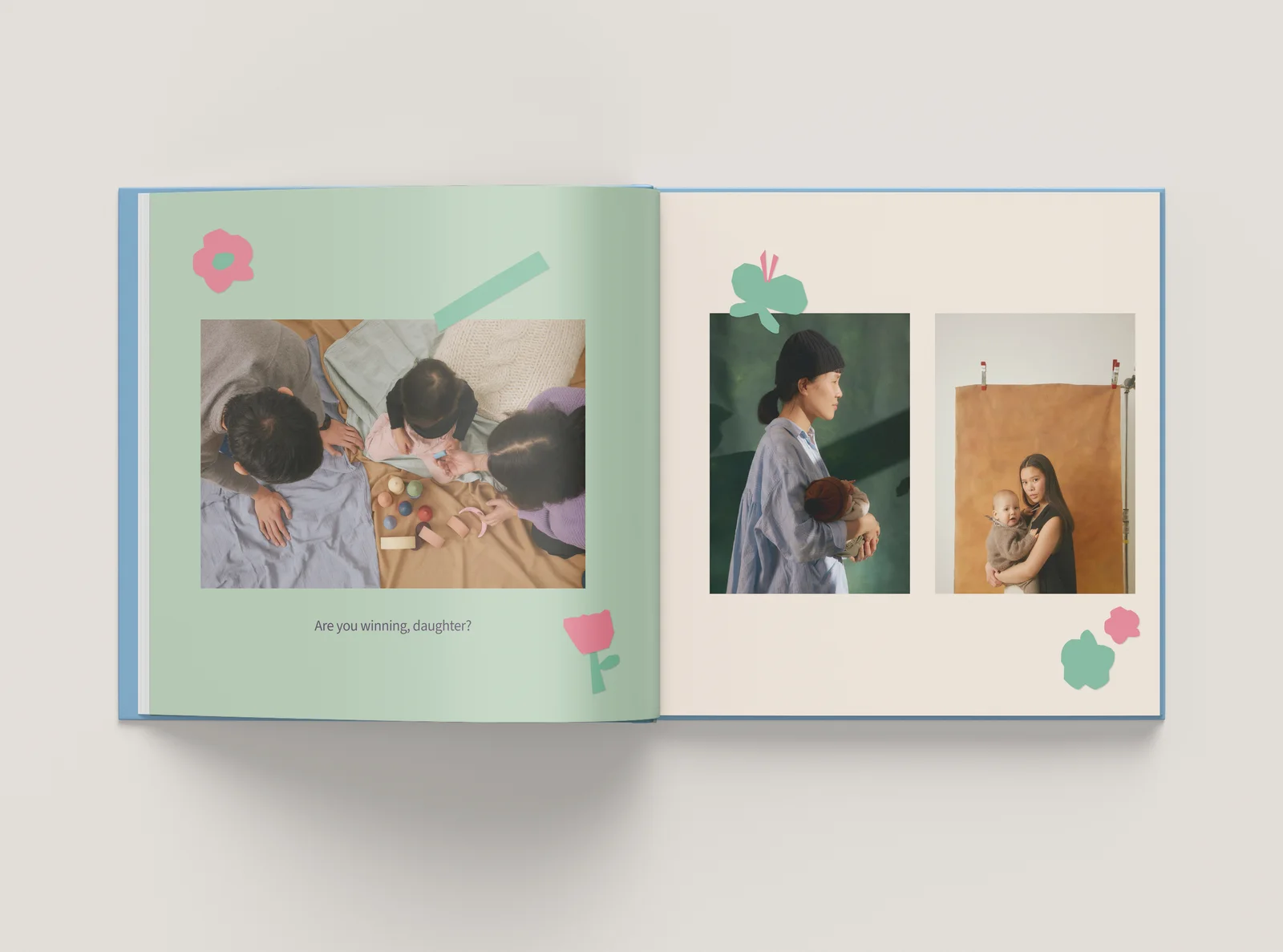 Inside spread