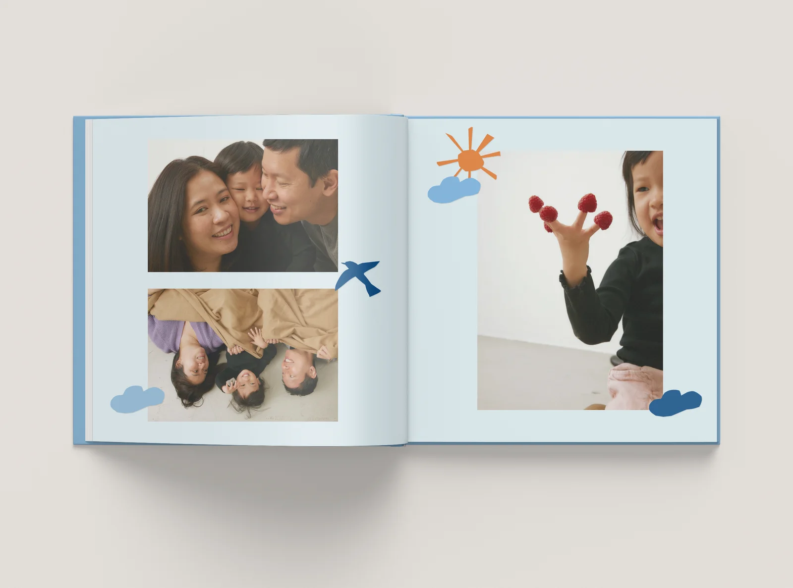 Inside spread