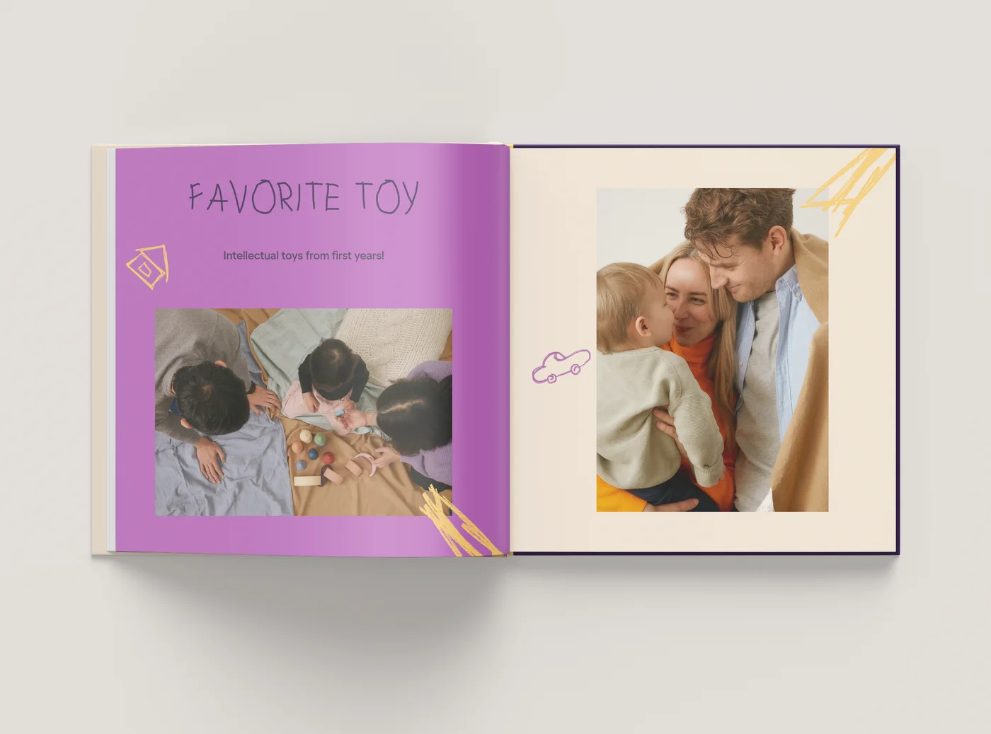 Favourite toy spread