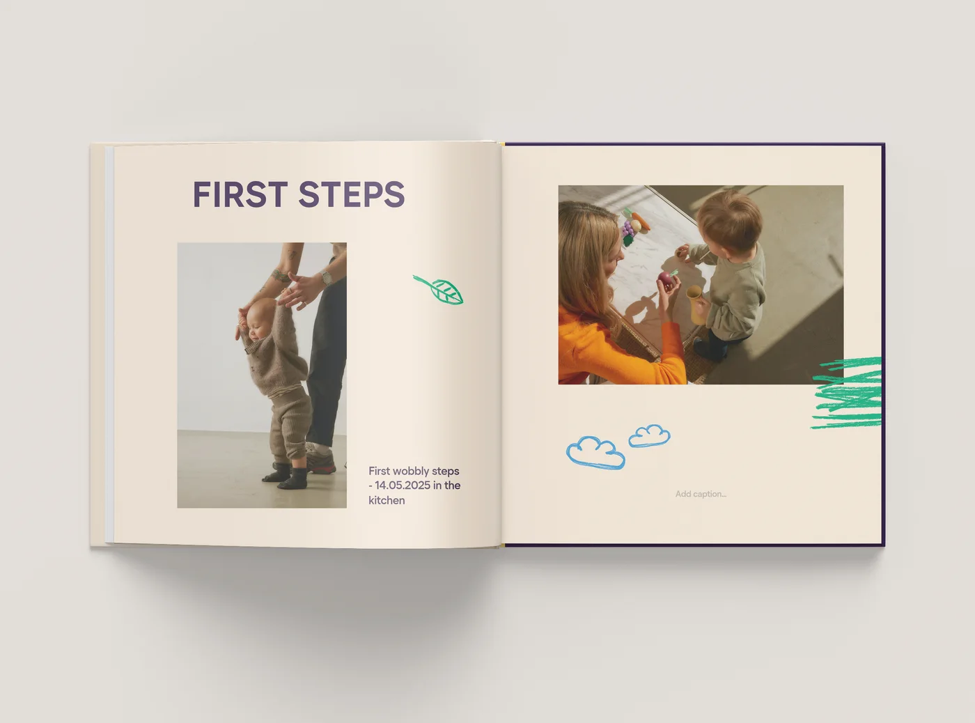 First steps spread