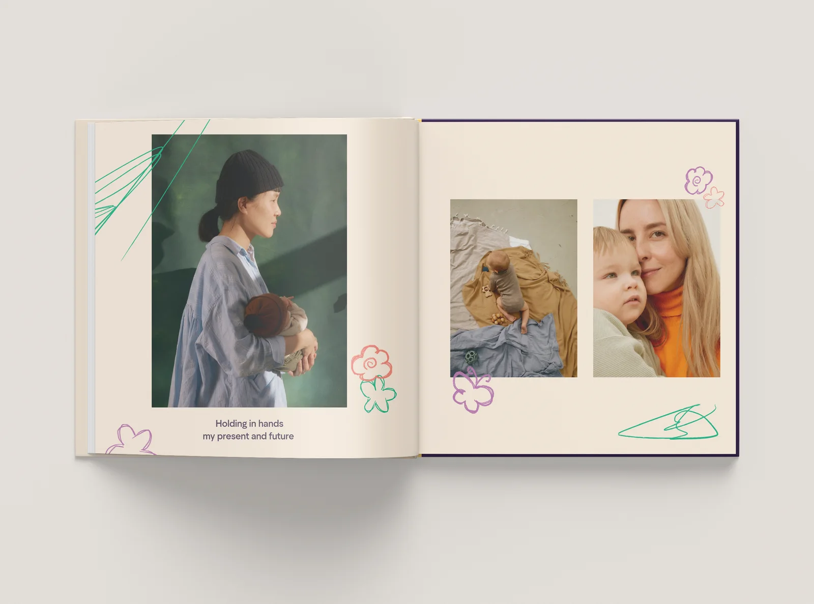 Inside spread