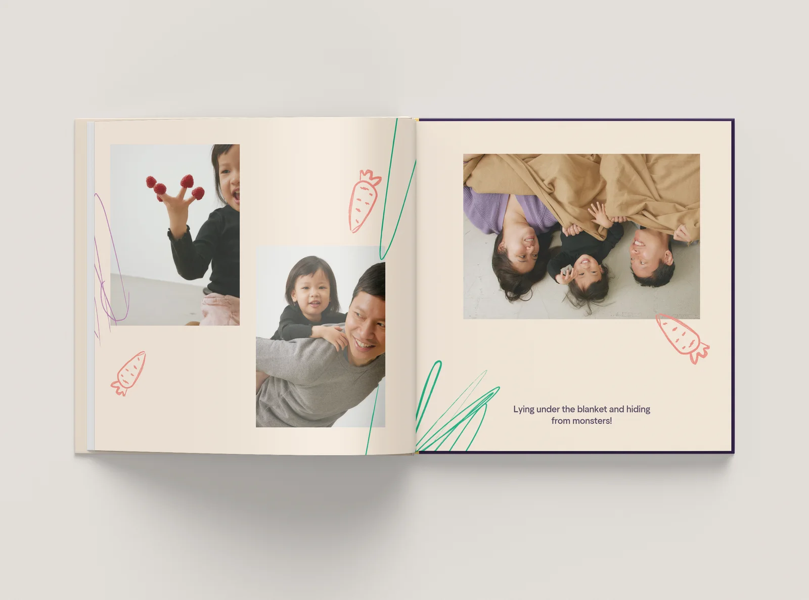 Inside spread