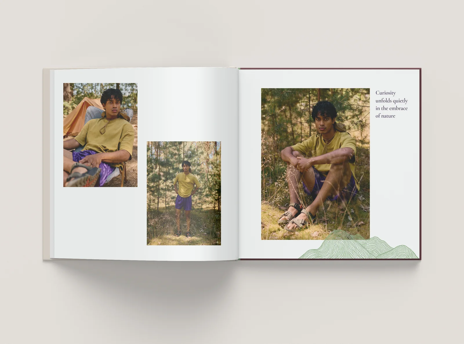 Inside spread