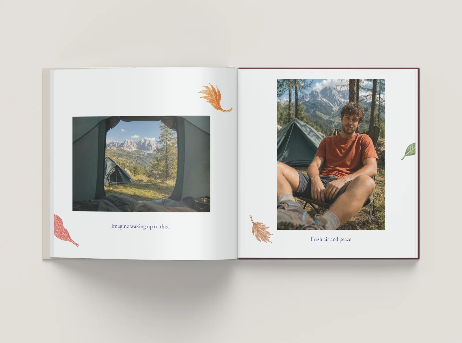 Inside spread