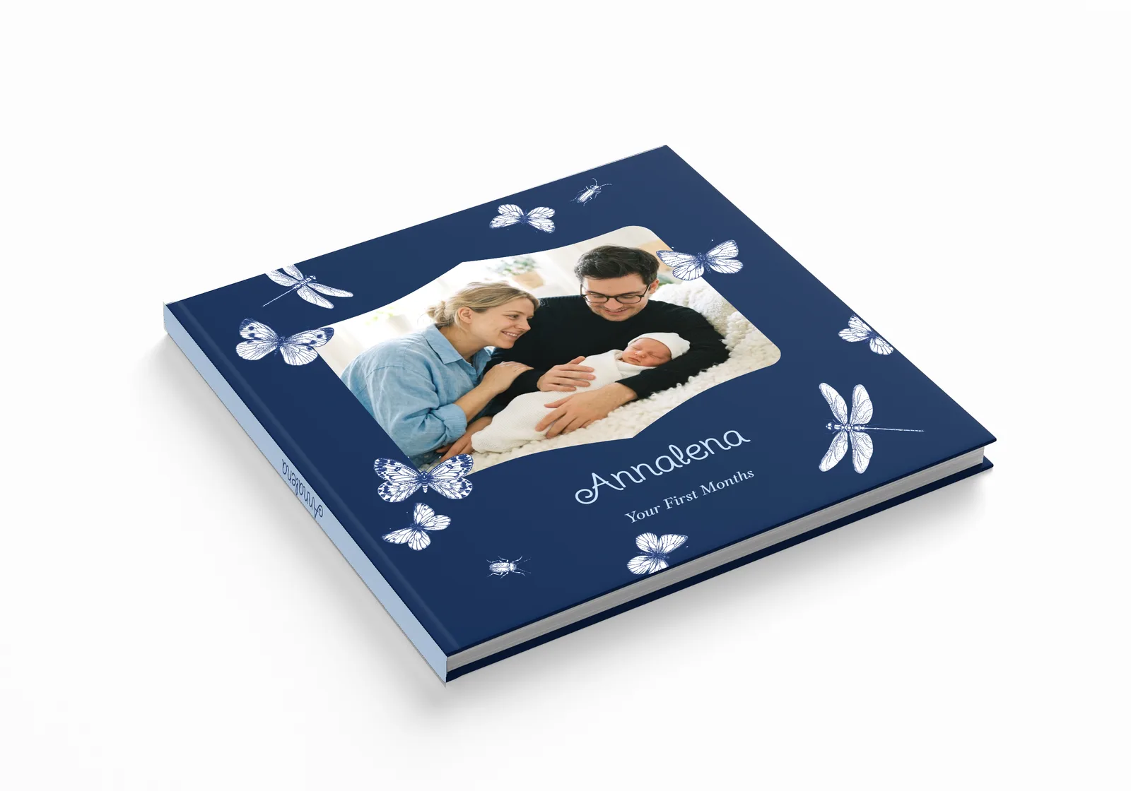 Newborn photo book